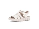 Plateausandaletten GABOR "Plateau Sandale", Damen, Gr. 40, beige (creme), Schuhe