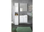 Badezimmer Ice 3-tlg. ca. 90 cm Weiß