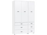Kleiderschrank Kivo Weiß