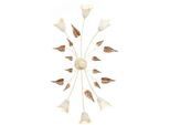Deckenleuchte Vanda Weiß/Beige max. 6 Watt Deckenlampe