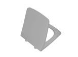 VitrA Metropole Slim Wrap WC-Sitz 132-476R009 mit Absenkautomatik und Schnellverschluss, abnehmbar, steingrau matt