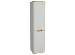 VitrA Sento Hochschrank 66022 40x35x157,5cm, Türanschlag links, hellgrau matt, Dekor
