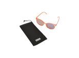 Sonnenbrille URBAN CLASSICS "Urban Classics Unisex 108 Sunglasses UC", Damen, orange (neonorange, schwarz), Sonnenbrillen Sonnenbrille