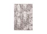 Teppich KAYOOM "Visionary 132", taupe, B:120cm H:8mm L:170cm, Polyester, Teppiche, Teppich, Kurzflor, Vintage, Patchwork Muster, Modernes Muster