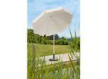 Schneider , Naturfarben , Textil , 240x230x240 cm , höhenverstellbar, lichtecht, Knickgelenk, UV-beständig, verrottungsfest , Gartenmöbel, Sonnenschutz, Sonnenschirme, Sonnenschirme