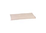 Gardenson Bankauflage , Beige , Textil , meliert , Füllung: Schaumstoff, Fleece , 45x7x100 cm , pflegeleicht , Gartenmöbel, Gartenkissen & Auflagen, Bankauflage