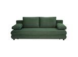 Livetastic Schlafsofa , Grün , Kunststoff , Füllung: Schaumstoff,Schaumstoff , 197x77x81 cm , Stoffauswahl , Wohnzimmer, Sofas & Couches, Schlafsofas, Schlafsofas mit Bettkasten