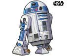 Vliestapete KOMAR "Selbstklebende Vlies - Star Wars XXL R2D2 - Größe 127 x 120 cm", bunt, B:127m L:120m, Vlies, Tapeten, Kinderzimmer