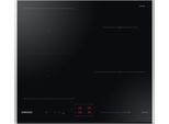 SAMSUNG Flex-Induktions-Kochfeld "NZ64B5046JK/U1", schwarz, B:59cm H:4,8cm T:52cm, Kochfelder, Mehr Flexibilität und viel Platz deine Pfannen & Töpfe. Mit WiFi, Flex-Induktions-Kochfeld