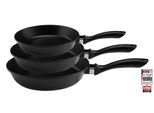 Pfannen-Set ELO "Alucast", schwarz, Ø:28cm, Pfannen, Pfannen-Set, Induktion