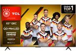 TCL Mini-LED-Fernseher "65Q6CX1", Energieeffizienz: F, schwarz, 65, Fernseher, 4K Multi-HDR Dolby Vision, 144Hz, ONKYO Dolby Atmos, Apple Airplay 2, Mini-LED-Fernseher