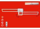 BRILONER LEUCHTEN LED Deckenleuchte "FRAME", weiß (weiß, neutral), Leuchten, LED Deckenleuchte