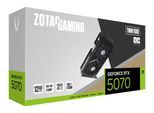 ZOTAC Grafikkarte "GAMING GeForce RTX 5070 Twin Edge OC", schwarz (ohne farbbezeichnung), Grafikkarten, Grafikkarte