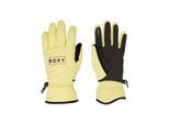 Snowboardhandschuhe ROXY "Freshfield", Gr. L, gelb pear, Obermaterial: 50% Microfaser, 50% Polyurethan;, Handschuhe