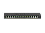 Netgear 16-Port-PoE+-Gigabit-Ethernet Easy Smart Essentials-Switch (231 W) mit 1 SFP-Port