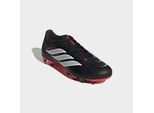 Fußballschuh ADIDAS PERFORMANCE "PREDATOR CLUB FG/MG", Damen, Gr. 39, core schwarz, ftwr weiß, lucid rot, Synthetik, Schuhe Fußballschuh, für viele verschiedene Böden geeignet
