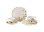 Rosenthal Kaffeeservice Brillance Grand Air, Mehrfarbig, Keramik, 6-teilig, Floral, 300 ml,300 ml, Essen & Trinken, Geschirr, Geschirr-Sets, Kaffeeservice
