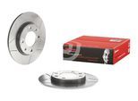 BREMBO Bremsensatz, Scheibenbremse Bremsensatz-Vorn und Hinten sg00000ezo Hinterachse Geschlitzt 266mm 8mm für Citroën Peugeot FENGSHEN RENAULT HSV