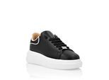 Sneaker PHILIPP PLEIN "Sneaker", Herren, Gr. 40, Normalschaft, 0202, schwarz, schwarz, Schuhe Sneaker