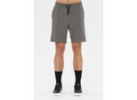 Shorts VIRTUS "Patrick V3", Herren, Gr. S, US-Größen, grau, 70% Viskose, 24% Polyester, 6% Elasthan, unifarben, kurz, Hosen Shorts, relaxed fit