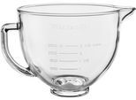 KITCHENAID Küchenmaschinenschüssel "5KSM5GB für Küchenmaschine 4.3L & 4.8L", transparent, B/H/L: 24,5cm x 24,5cm, Schüsseln, Küchenmaschinenschüssel
