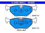 ATE Bremsensatz, Scheibenbremse Bremsensatz-Hinterachse ijf141hth2 Hinterachse belüftet 294mm 19mm für SAAB BMW MG ROVER