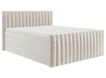 Boxspringbett Simon in Beige ca. 160x200cm
