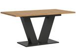 Ausziehtisch Marlon Grau/Eiche ca. 150-190x90x75 cm