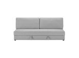 Schlafsofa Claudio Hellgrau Webstoff
