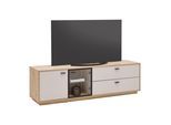 TV-Element Cremona Kaschmir/Eiche Artisan