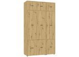 Kleiderschrank Kivo Eiche Artisan