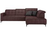 Ecksofa Panama rechts Braun