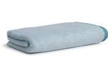Badetücher MÖVE "Tide", lagoon, aqua, B:67cm L:140cm, Walkfrottier, Handtücher, im Jacquard-Design