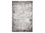 Teppich KAYOOM "Olivo 922", grau (taupe), B:160cm H:13mm L:230cm, Polyester, Teppiche, Teppich, Kurzflor, Vintage, Modernes Muster, Deko, Vegan