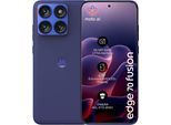 MOTOROLA Smartphone "edge 70 fusion", Energieeffizienz: A (A-G), blau (pantone orient blau), 256 GB, Mobiltelefone