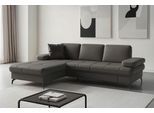 Ecksofa SIT & MORE "Morris Jubi, Recamiere, Breite 247 cm", mocca, B:247cm H:83cm T:171cm, Sofas, Ecksofa, mit Armteilfunktion,, wahlweise mit Schlaffunktion