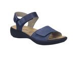 Sandale JOSEF SEIBEL "Ibiza 13, dunkelblau", Damen, Gr. 38, blau (dunkelblau), Obermaterial: 100% Rindsleder Leather cow., Schuhe Sandale
