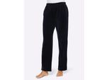 Nickihose FEEL GOOD, Damen, Gr. 24/25, Kurzgrößen, blau (marine), 80% Baumwolle, 20% Polyester, unifarben, Hosen