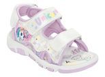 Sandale DISNEY "UNICORN", Mädchen, Gr. 27, lila, Textil, Schuhe Sandale