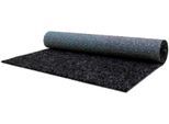 Kunstrasen "PORTO, Gesamthöhe 10 mm, Made in Netherlands", grau (anthrazit), B:200cm L:1.100cm, Polypropylen (PP), PRIMAFLOR-IDEEN IN TEXTIL, Teppiche, Kunstrasen, aus Nadelfilz, mit Drainage-Noppen, für Balkon & Terrasse