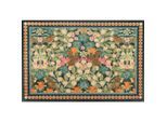 wash+dry Fussmatte Garden Luxe Blue, Mehrfarbig, Textil, Blume, rechteckig, 50x75 cm, Oeko-Tex® Standard 100, schmutzabweisend, für Fußbodenheizung geeignet, rutschhemmend, pflegeleicht, Teppiche & Böden, Fuß & Stufenmatten, Fußmatten und Schmutzfangmatten