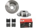 BREMBO Bremsensatz, Scheibenbremse 1420-53784 hinten rechts links voll 286mm für SATURN VAUXHALL SAAB OPEL 9195058 90444513 569208