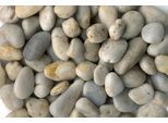 Fototapete ARCHITECTS PAPER "Pebble Stone Grey", beige (beige, grau, silber), B:4m L:2,7m, Vlies, Tapeten, Vlies, Wand, Schräge