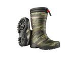 Winterstiefel DUNLOP "KIDS Blizzard" Gr. 24, schwarz (camouflage), 24, Obermaterial: 100% PVC PVC., Schuhe, Winterstiefel
