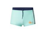 Badeshorts BABISTA "Badehose MARISO", Herren, Gr. XL, weit, grün (mint dunkelblau), Obermaterial: 80% Polyamid ECONYL PA ECONYL. 20% Elasthan EL., Badehosen Badeshorts