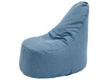 Möbelix , Blau , Textil , 150 l , Füllung: Styroporkugeln , 83x78x57 cm , Kleinmöbel, Sitzsäcke