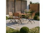 Gartengarnitur Lindau Metall/Holz 5-tlg.