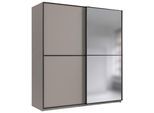 Schwebetürenschrank Ulm Beige/Greige