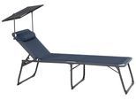Campingliege klappbar + Nackenkissen