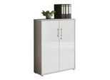 Aktenschrank Office Edition Grau/Weiß